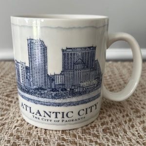 Starbucks Atlantic City Mug - Blue and White